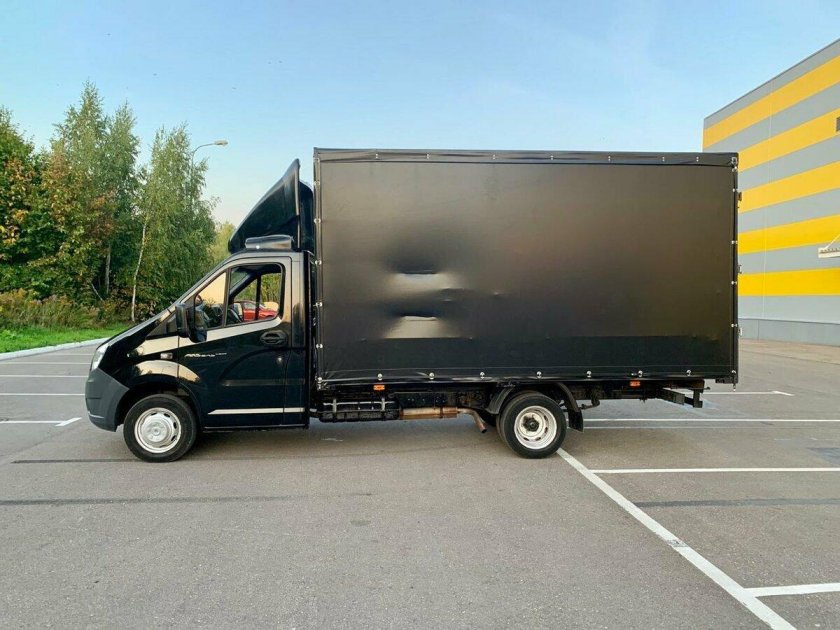 Газель Некст черный европлатформа