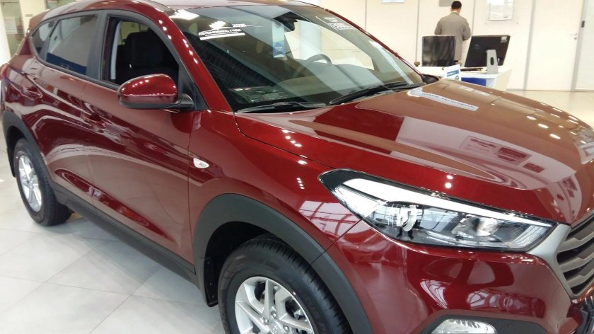 Hyundai Tucson Red 2021