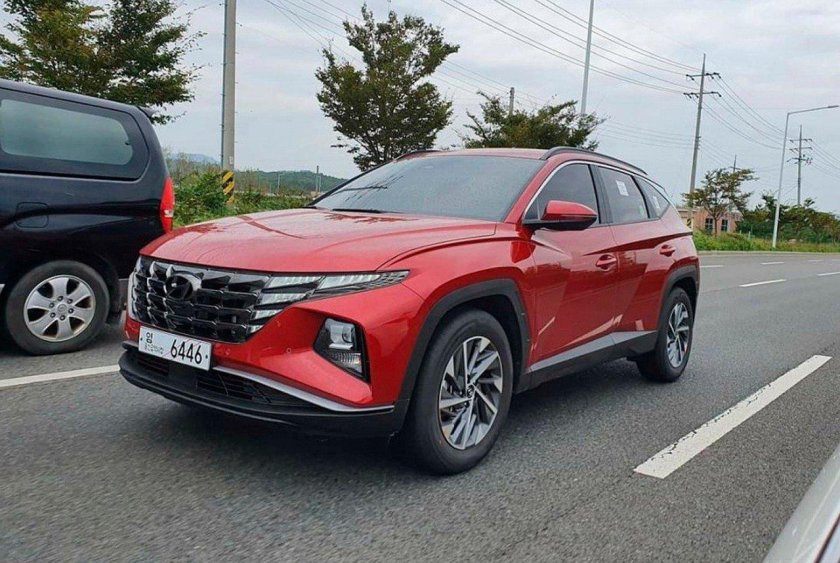 Hyundai Tucson Red 2021