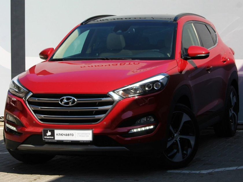 Хендай Туксон 2017 год