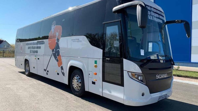 Новый автобус Скания туринг