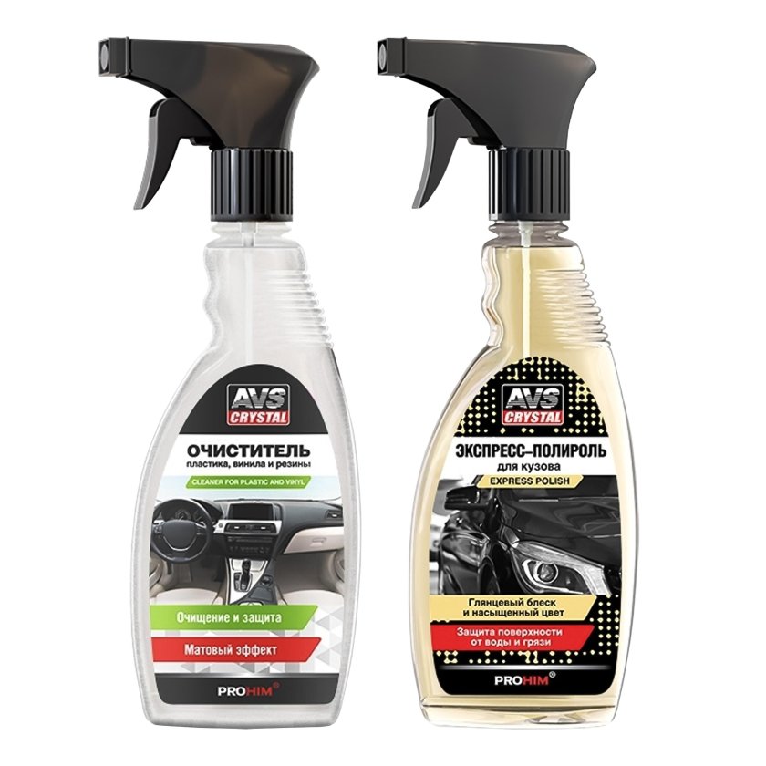Очиститель для салона и кузова универсальный AVS 500 мл,