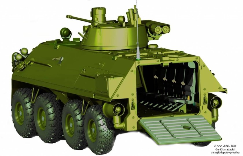 БТР 87 боевой модуль