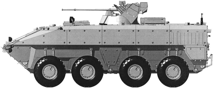 Шасси БТР 80