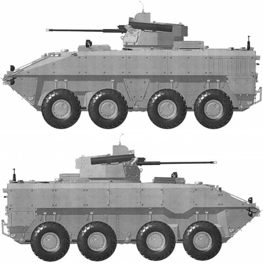 БТР 87 боевой модуль