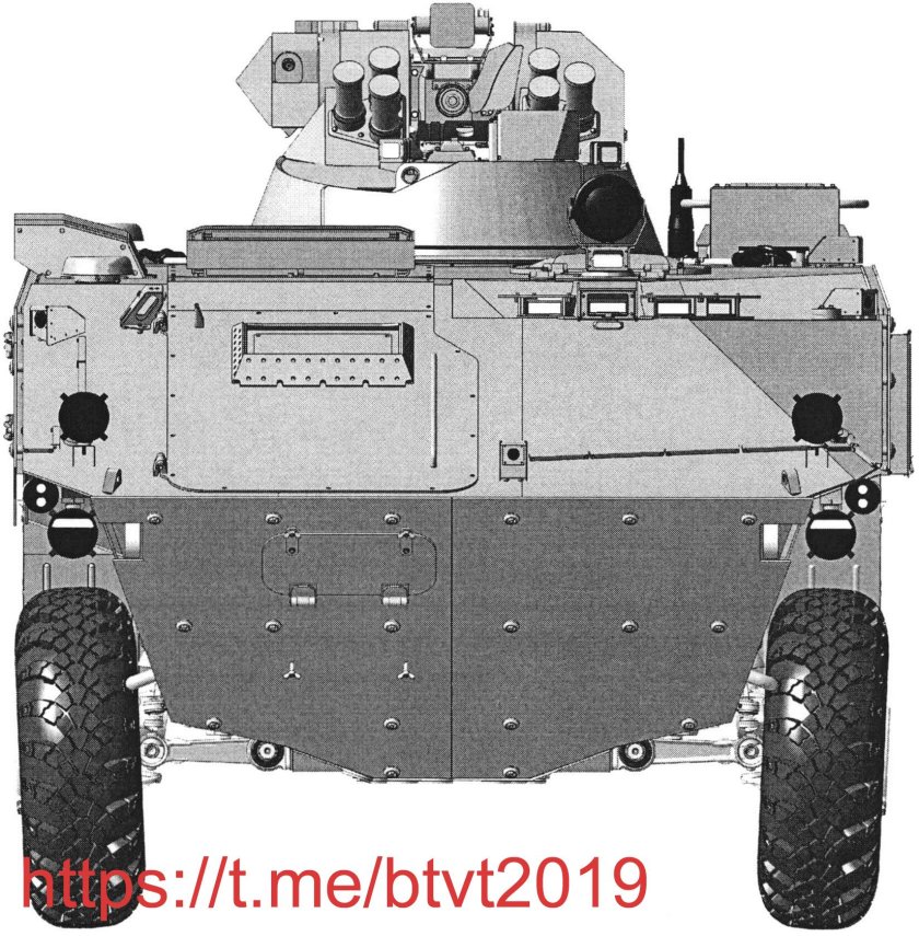 Шасси БТР 80