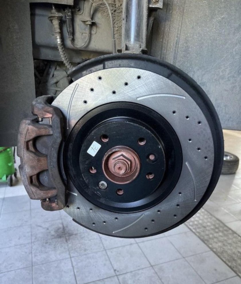 Диски тормозные передние exceed TXL