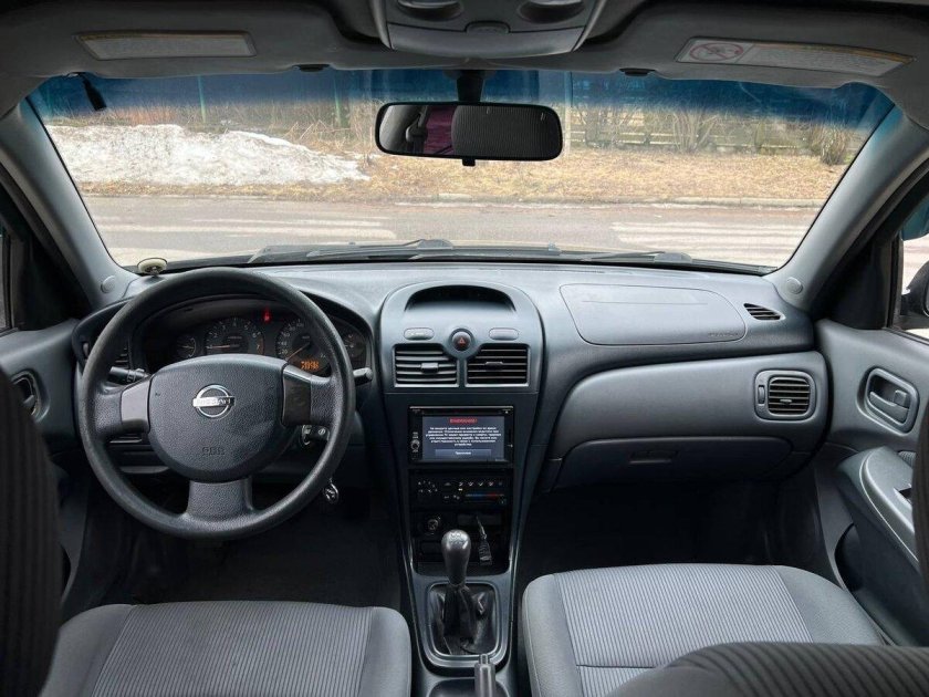 Nissan almera classic 2007 салон