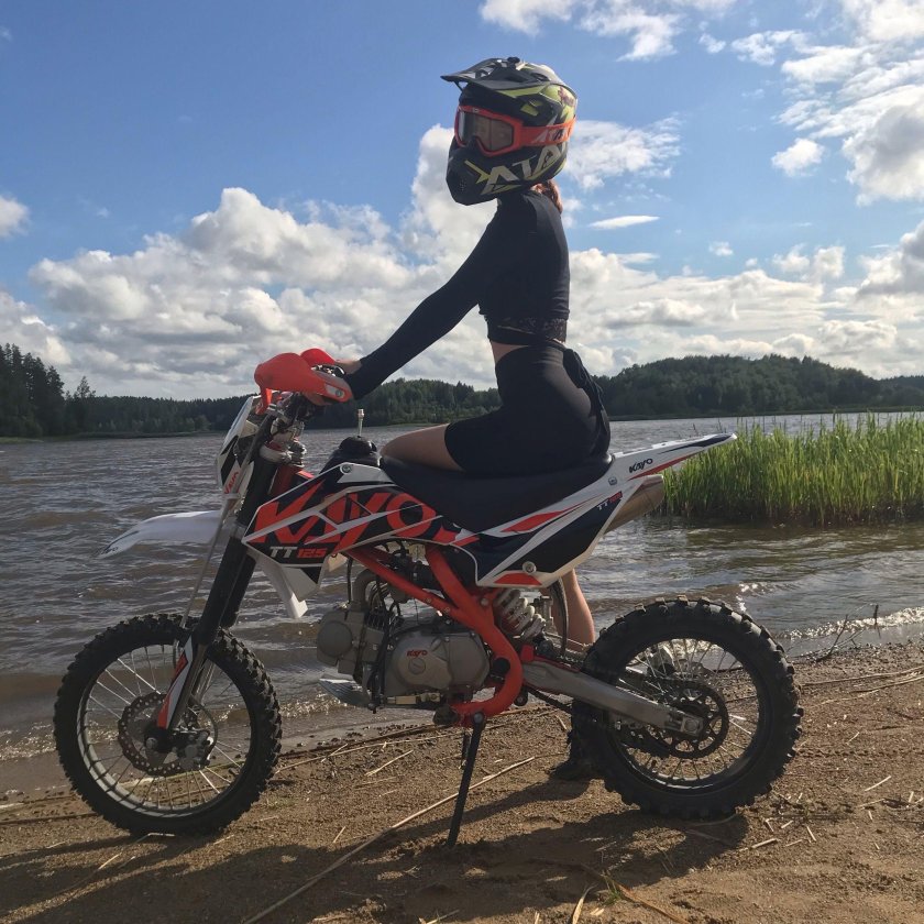 Питбайк для девушки