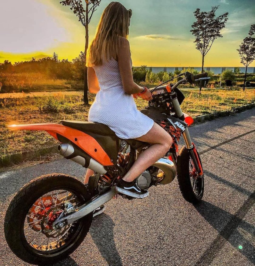 Питбайк КТМ стант