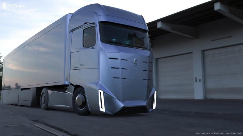 Новый КАМАЗ 2022 тягач