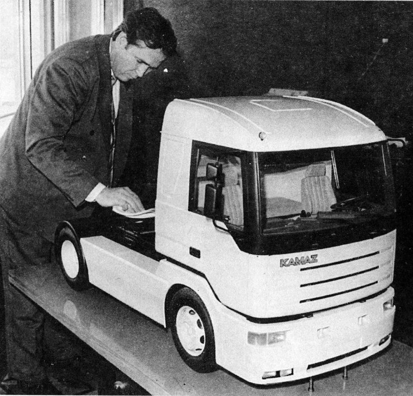 КАМАЗ кабина 1990