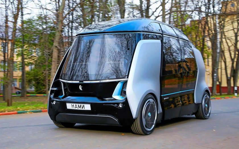 КАМАЗ-1221 Шатл беспилотный автобус