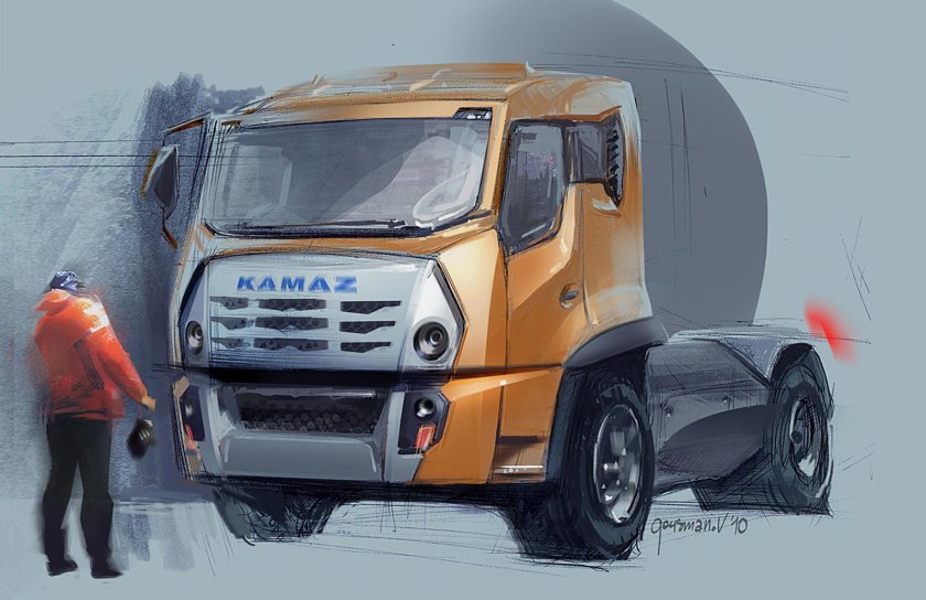 КАМАЗ 54115 Автодизайн