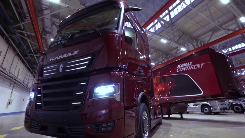 Новый камаз к 5