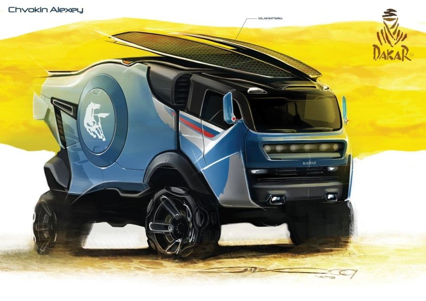 КАМАЗ друган кроссовер