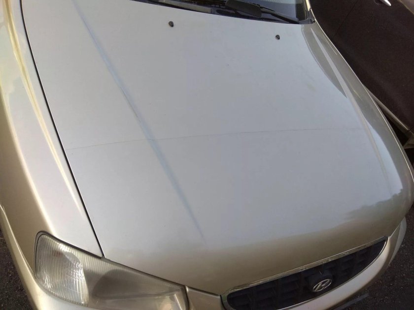 Хендай акцент ТАГАЗ капот цвет h01