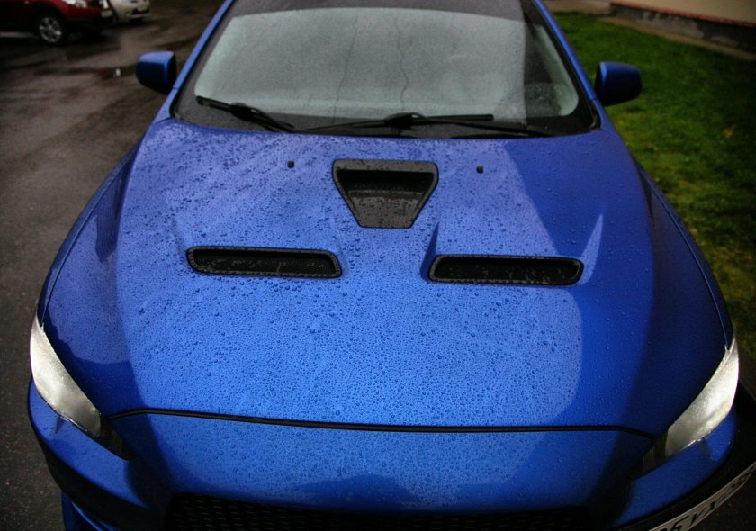 Капот от Эво своими руками