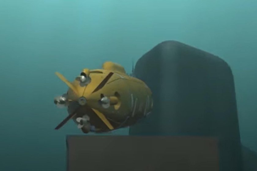 Подводный ядерный беспилотник Посейдон