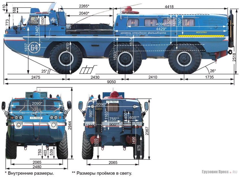 Гидроход ЗИЛ-49061