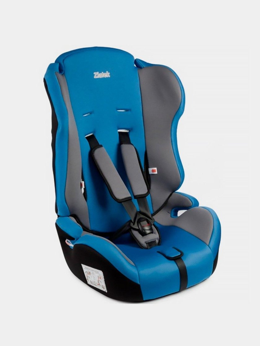 Автокресло группа 1/2/3 (9-36 кг) Zlatek Atlantic Basic, синий