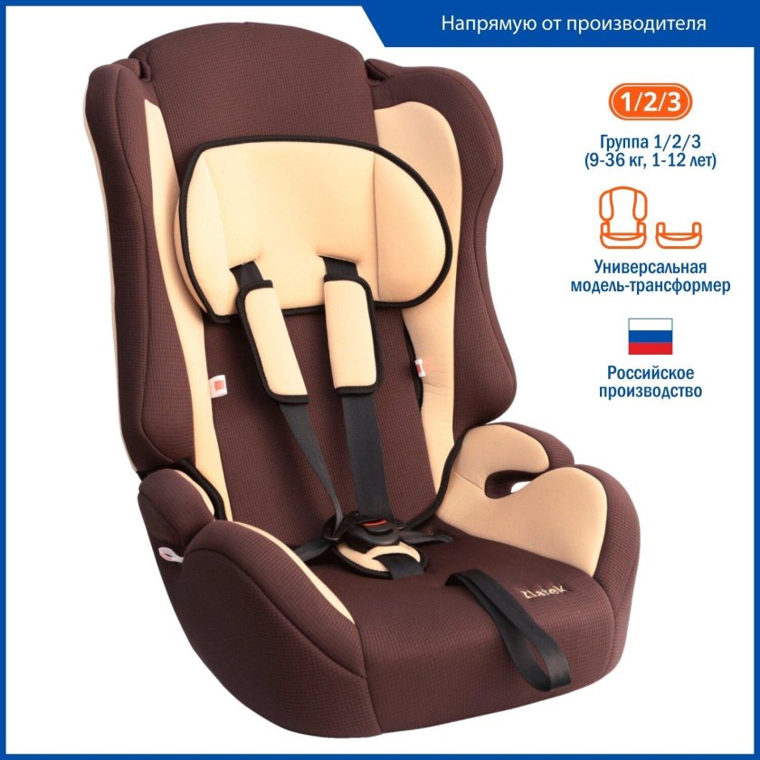 Автокресло детское Zlatek Atlantic