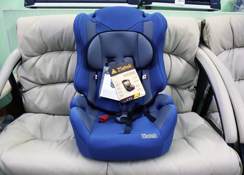 Автокресло Златек 9-36 синее