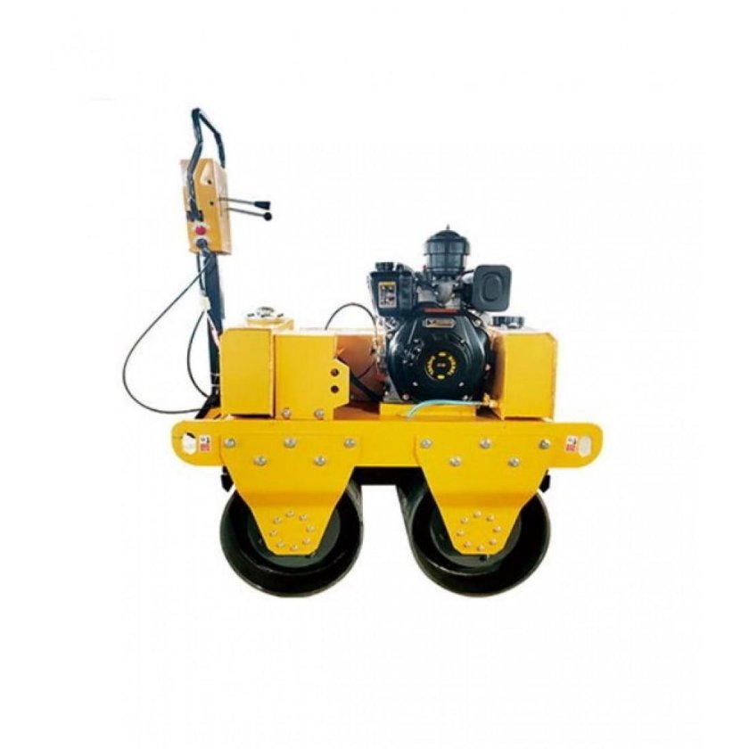 Каток. ручной вибрационный двухвальцовый