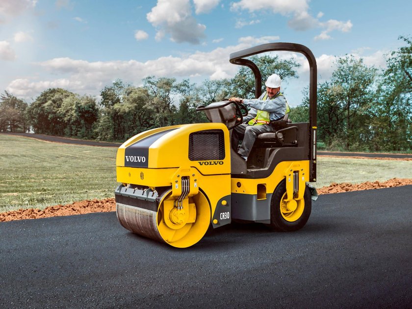 Вольво каток асфальтовый