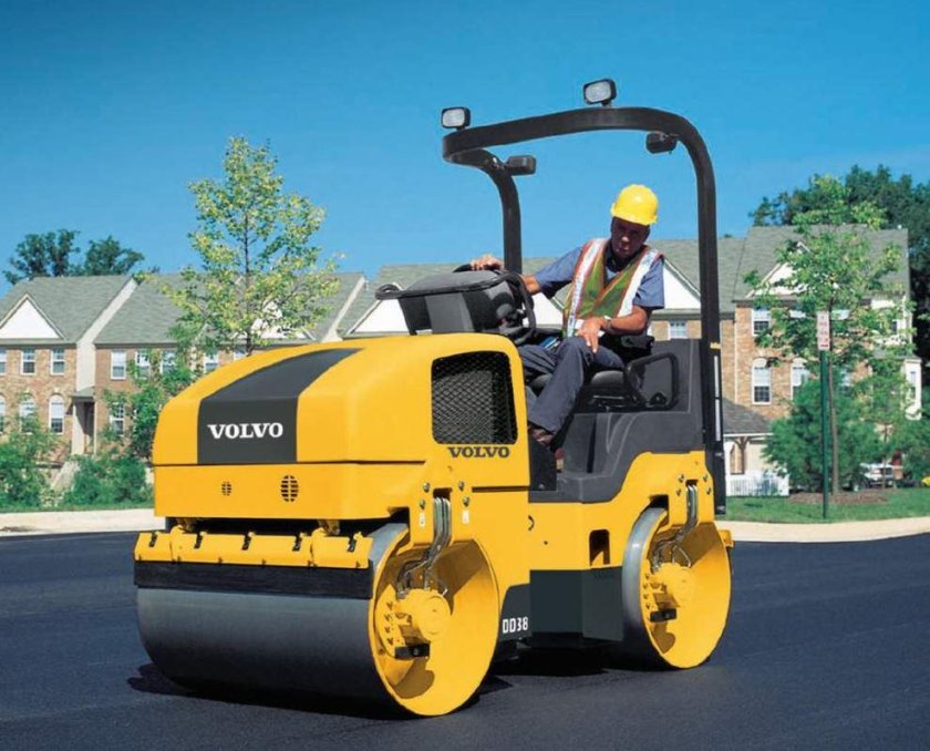 Вольво каток асфальтовый