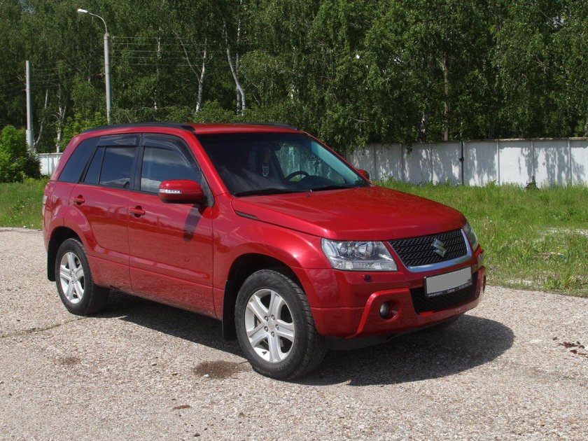 Suzuki Grand Vitara 2008 красный