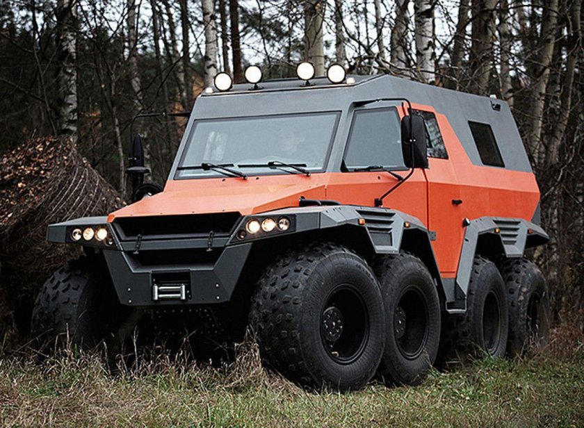 Вездеход АВТОРОС шаман 8x8