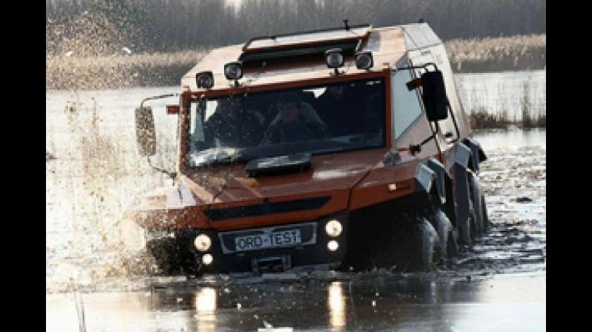 Болотоход шаман 8х8