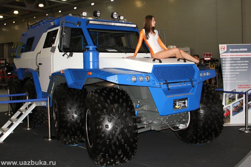 8 Колесный вездеход шаман