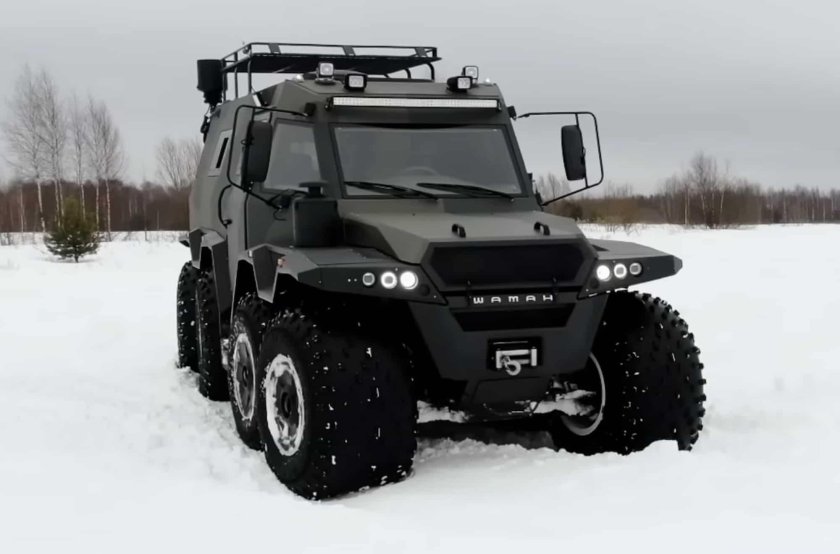 Болотоход шаман 8х8