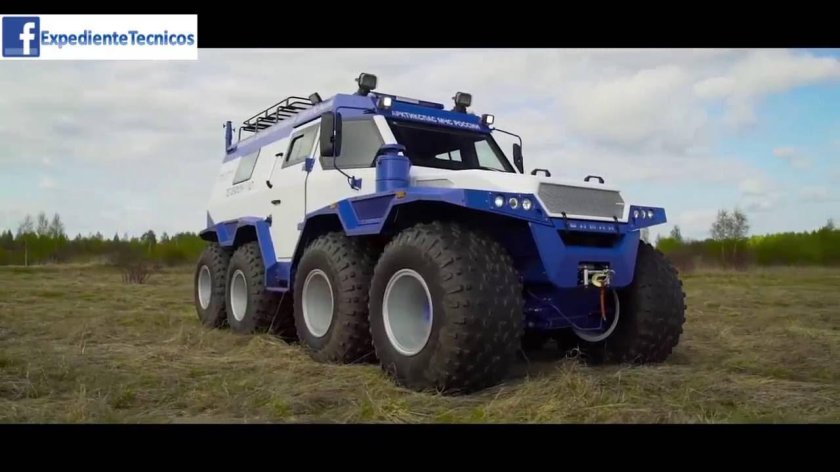 Вездеход 8x8 шаман