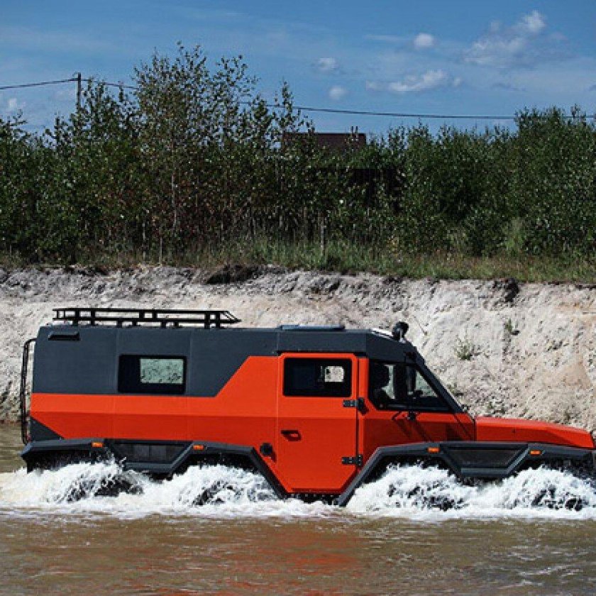 Вездеход 8x8 шаман