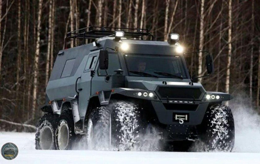 Вездеход АВТОРОС шаман 8x8