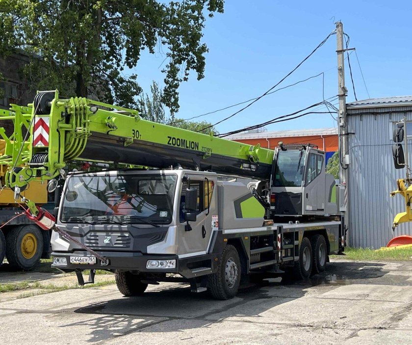 Кран зумлион 30 тонн