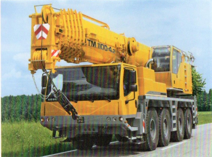 Кран Liebherr LTM 1100
