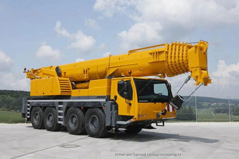 Кран Liebherr LTM 1100