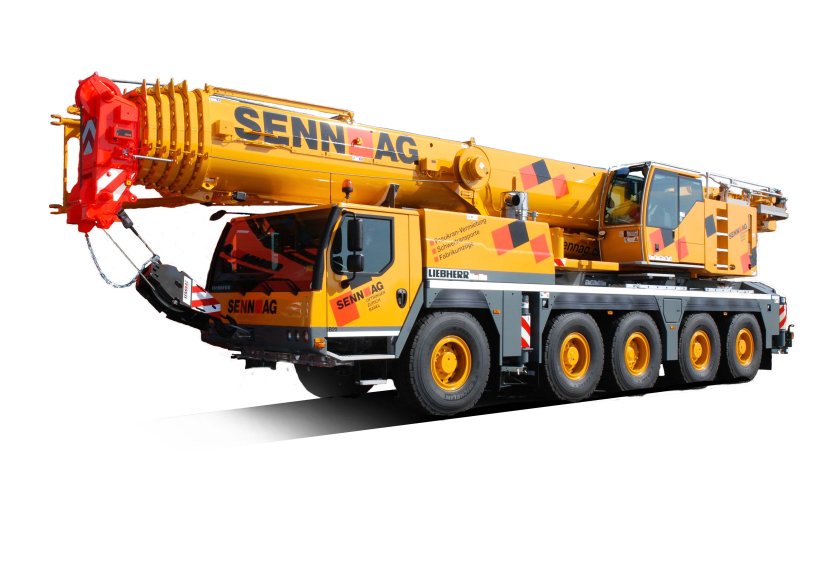 Автокран Либхер 100