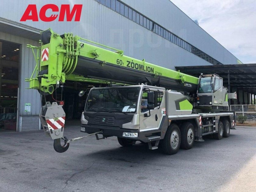 Zoomlion кран ztc 600v
