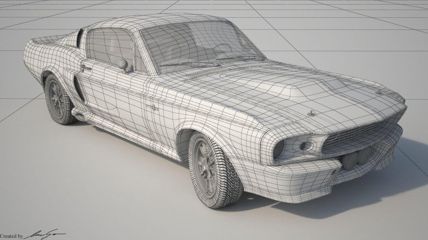 Ford Mustang gt500 Blueprint