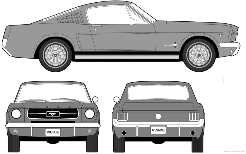 Ford Mustang 2+2 Fastback 1965