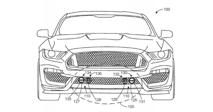 Ford Mustang v чертежи