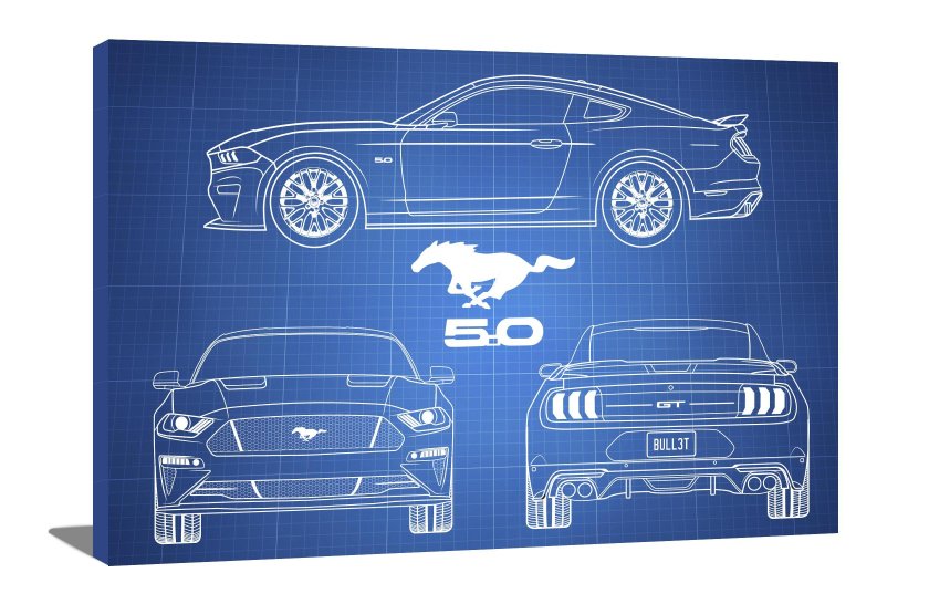 Ford Mustang gt500 Blueprint