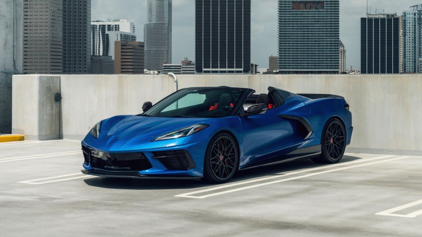 Chevrolet Corvette c8 Blue