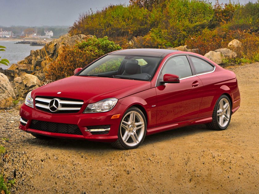 Mercedes c Coupe 2012