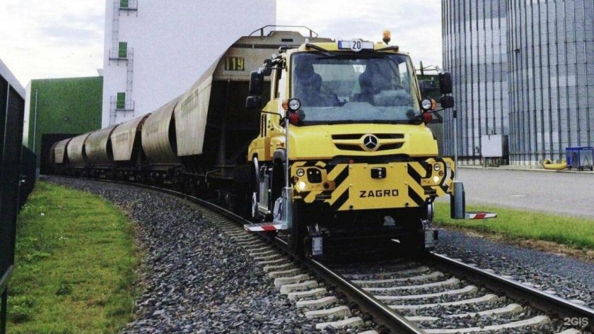 Унимог Мерседес ЖД